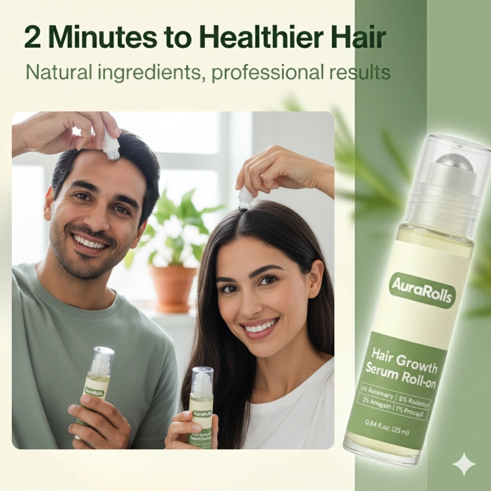 AuraHair - Hair Growth Roll-On Serum