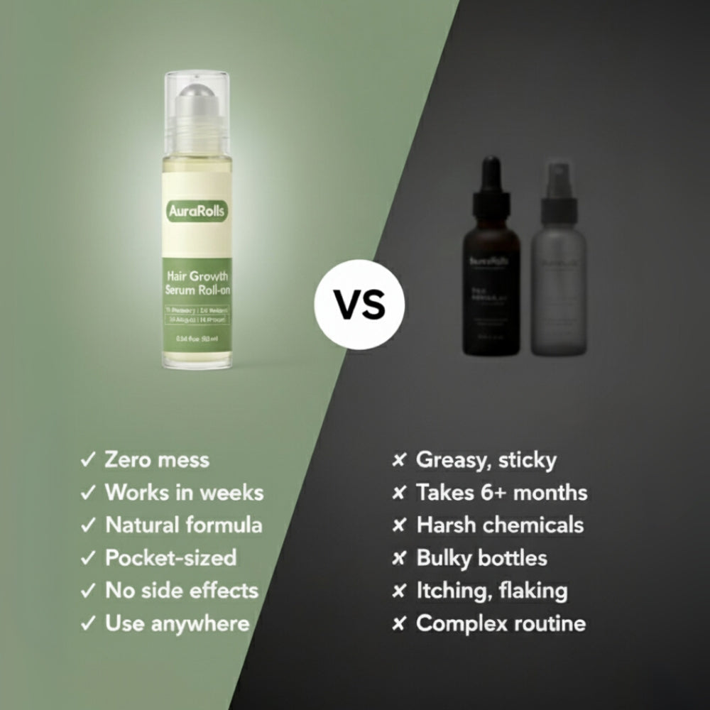 AuraHair - Hair Growth Roll-On Serum